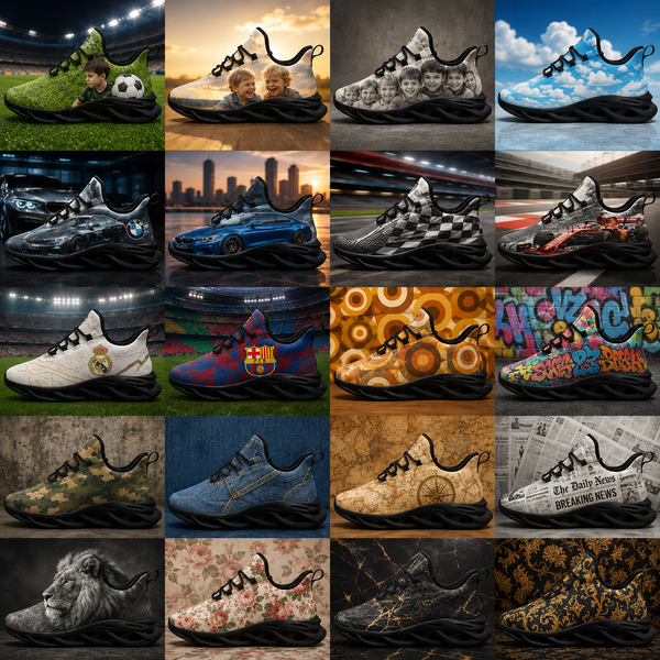 Sneakers personnalisées avec photo et prénom