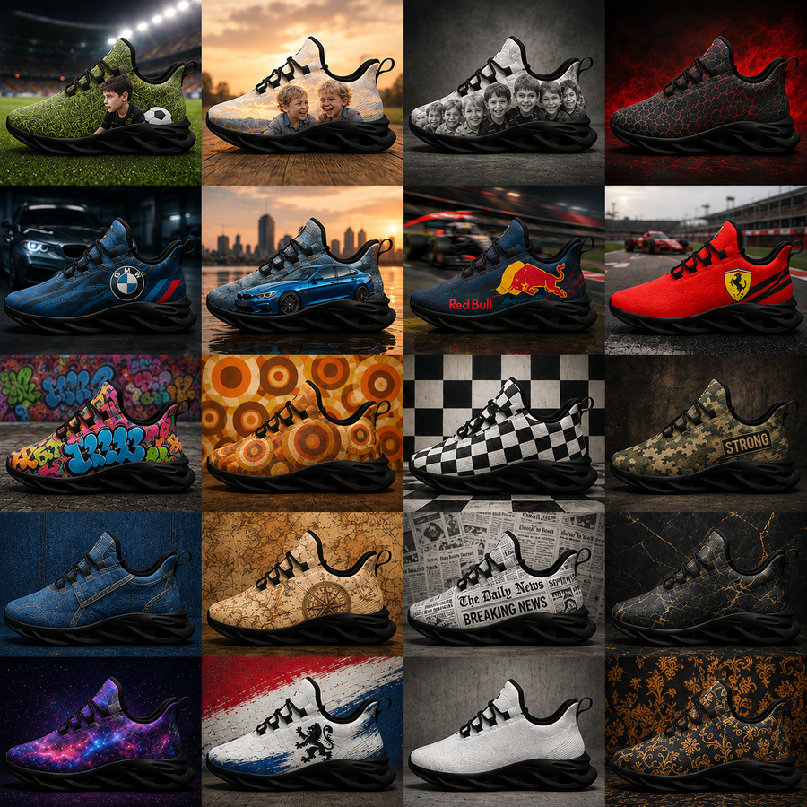 Sneakers personnalisées avec photo et prénom