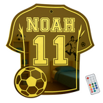 FootaGlow – lampe maillot de football personnalisée