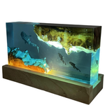 Lampe sous-marine requin-baleine, vue d'ensemble