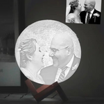 Lampe lune personnalisée avec photo – 3D MemoraMoon