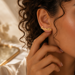 Puces d'oreilles prénom portées