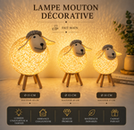 Lampe mouton décorative, trois tailles disponibles
