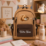 Sac à dos ours personnalisé dans une chambre d'enfant