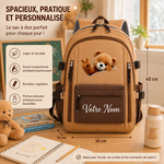 Sac à dos ours : spacieux, pratique et personnalisable