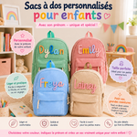 Sacs à dos en velours côtelé personnalisés, tous les coloris