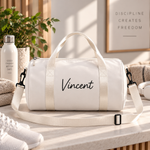 Sac de danse personnalisé, coloris blanc