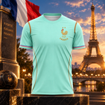Maillot de supporter français personnalisé, vue de face