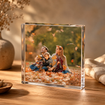 Plaque en acrylique personnalisée avec photo