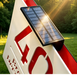 Panneau solaire et fixation de la plaque