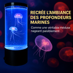 Veilleuse méduses, ambiance des profondeurs marines