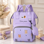 Sac à langer personnalisé, modèle 1