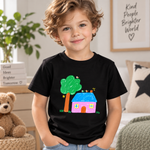T-shirt enfant personnalisé, coloris noir