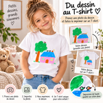 Du dessin de votre enfant au T-shirt imprimé