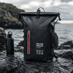 Sac à dos étanche 25 L, coloris noir
